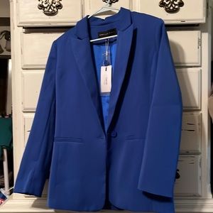 Cobalt Blue Blazer Endless Rose Small New with Tags